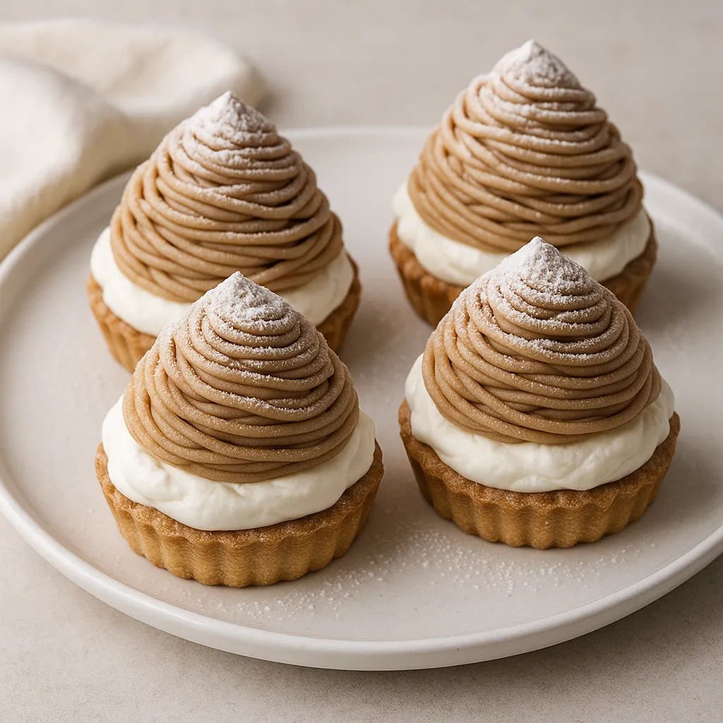  smmoth and creamy mont blanc creme at the best cake shop in kottakkal 